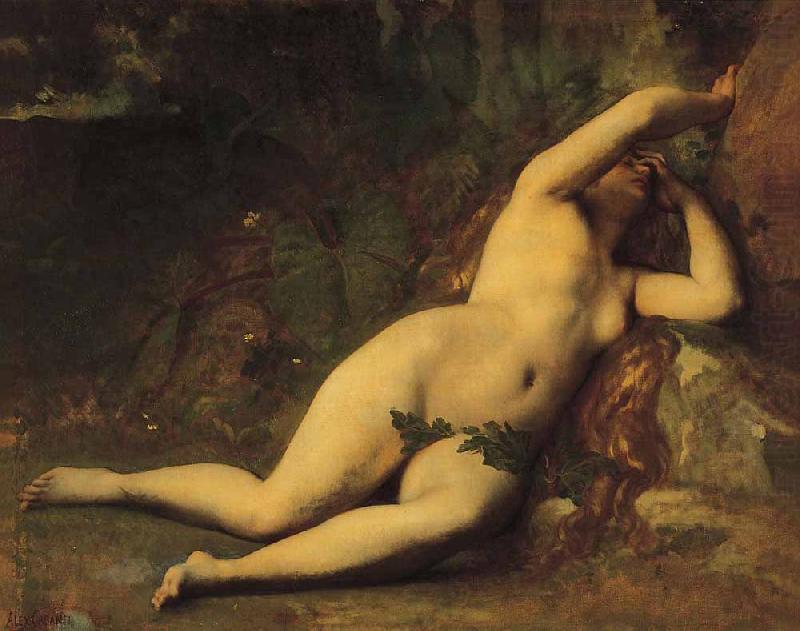 Eve After the Fall, Alexandre Cabanel